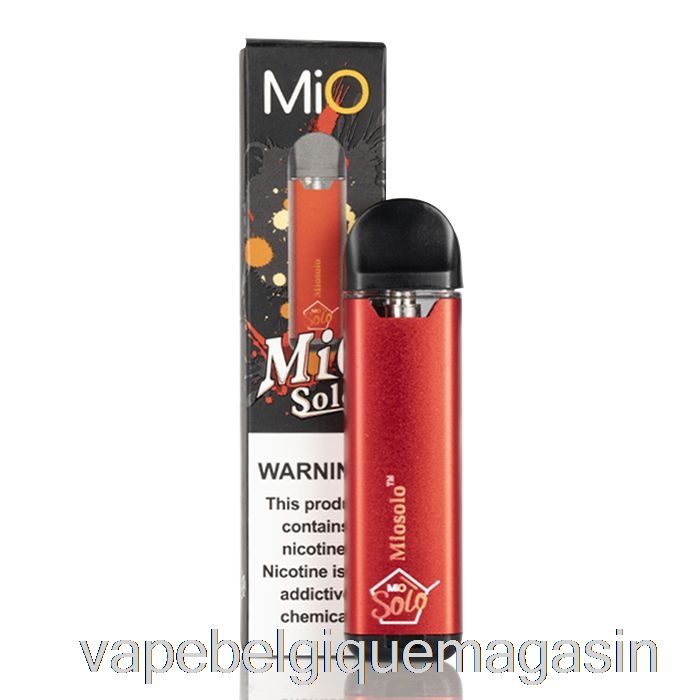 Vape Juice Mio Solo Appareil Rechargeable Rouge